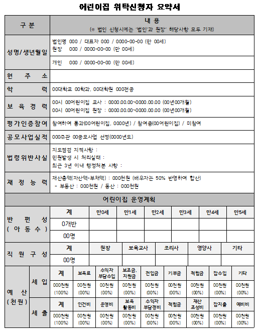공립 옥정어린이집 이미지