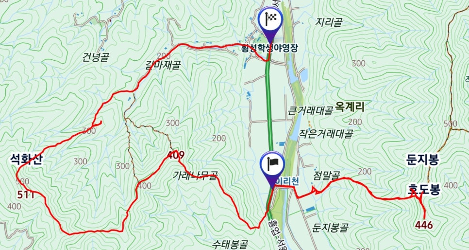 구슬내마을 야영장 이미지