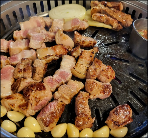 흑돼지구이 이미지
