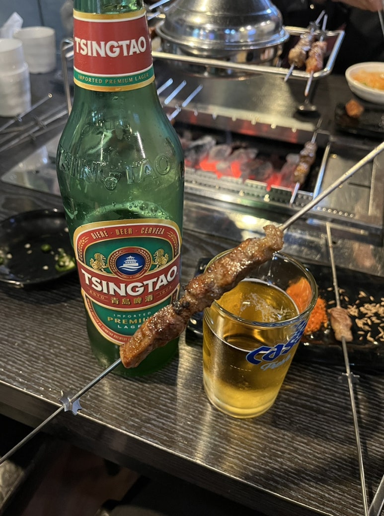 칭따오숯불양꼬치 이미지