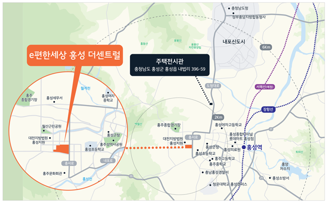 옥암지구 도시개발사업 이미지