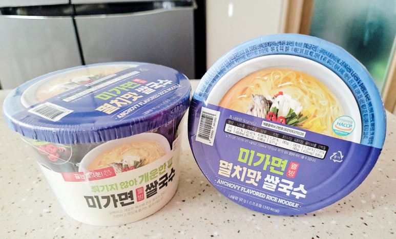 미가멸치국수 이미지