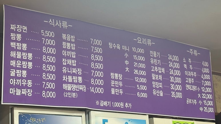 챠오차이 이미지