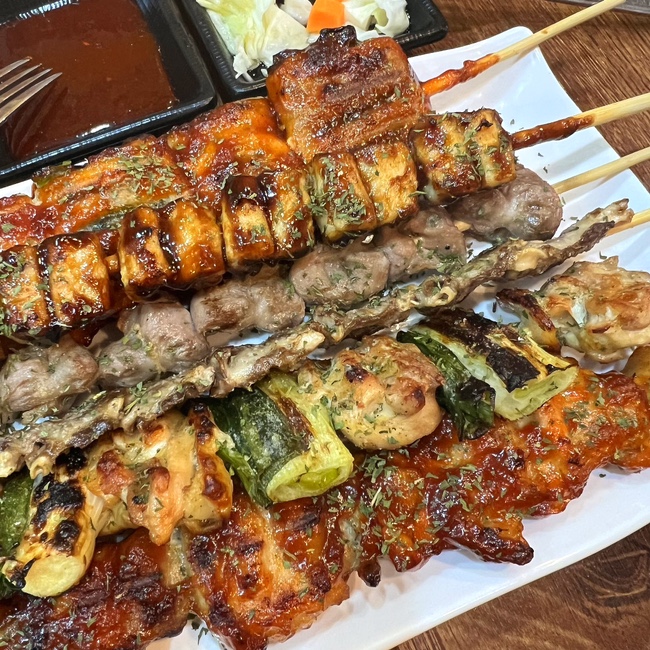 한방 수제 닭꼬치 이미지