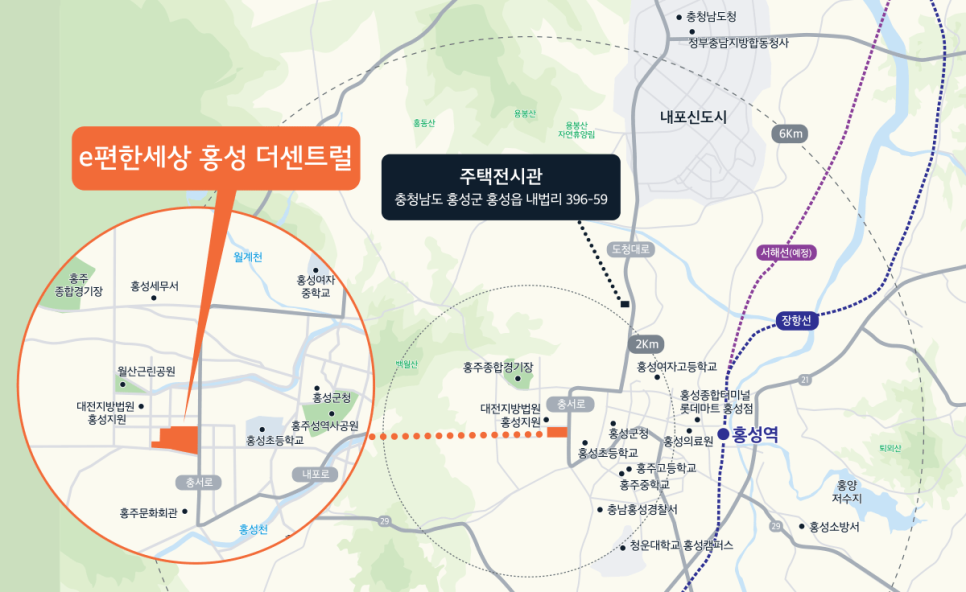 옥암지구 도시개발사업 이미지