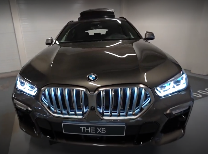 화성 동탄기흥로 / 랩핑 / 실내랩핑 / 그릴글라스윙 카본수전사 / BMW / X6