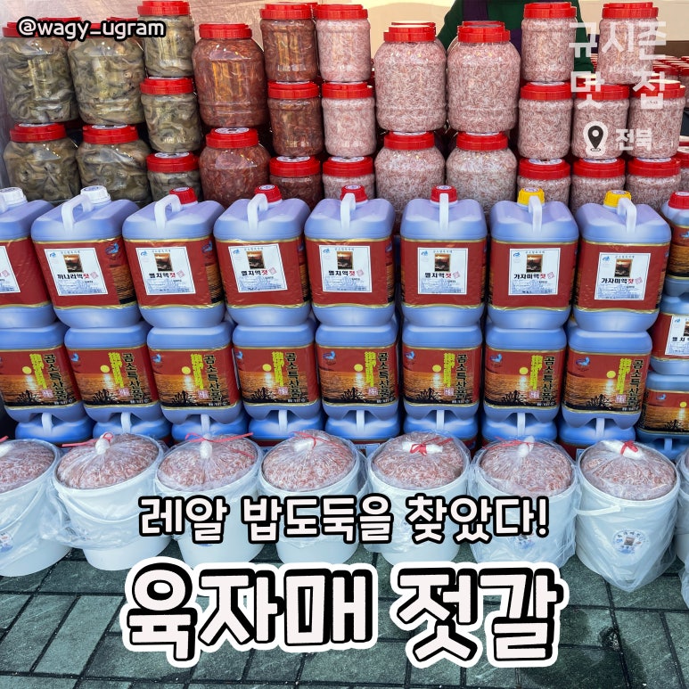 육자매젓갈 이미지