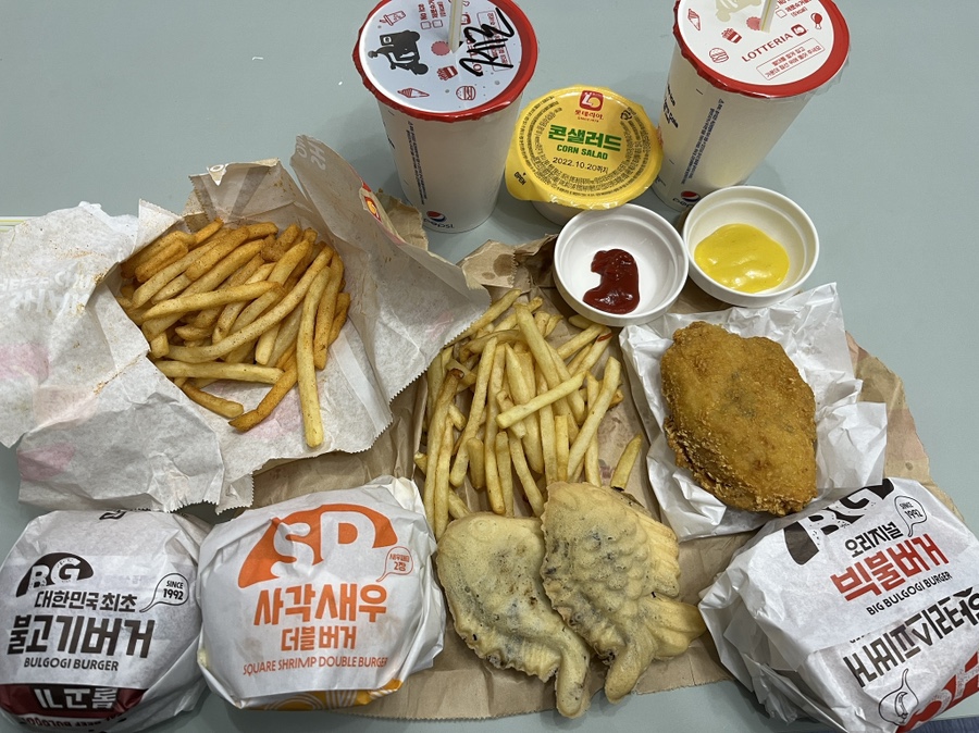 롯데리아 마천점 이미지