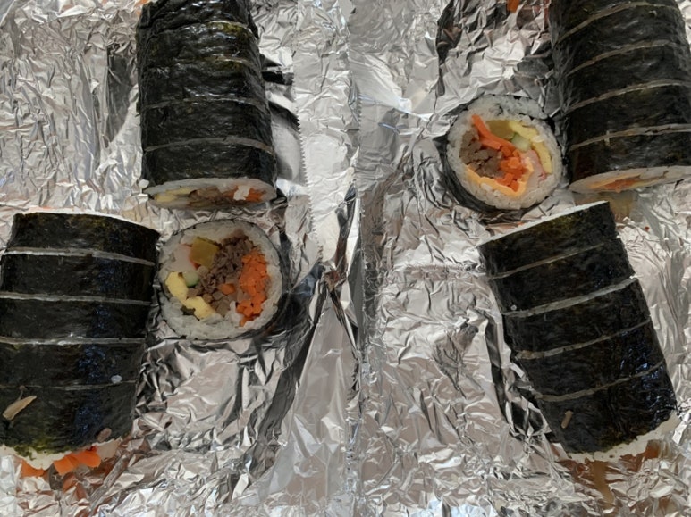 홍아김밥 이미지