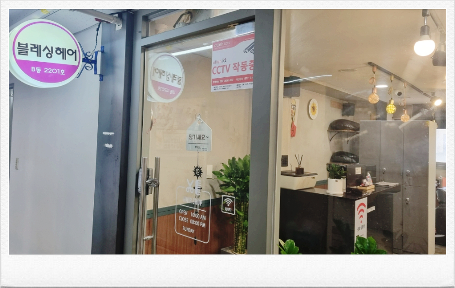 블레싱헤어 이미지