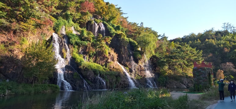 인왕산정상에서 본 이미지