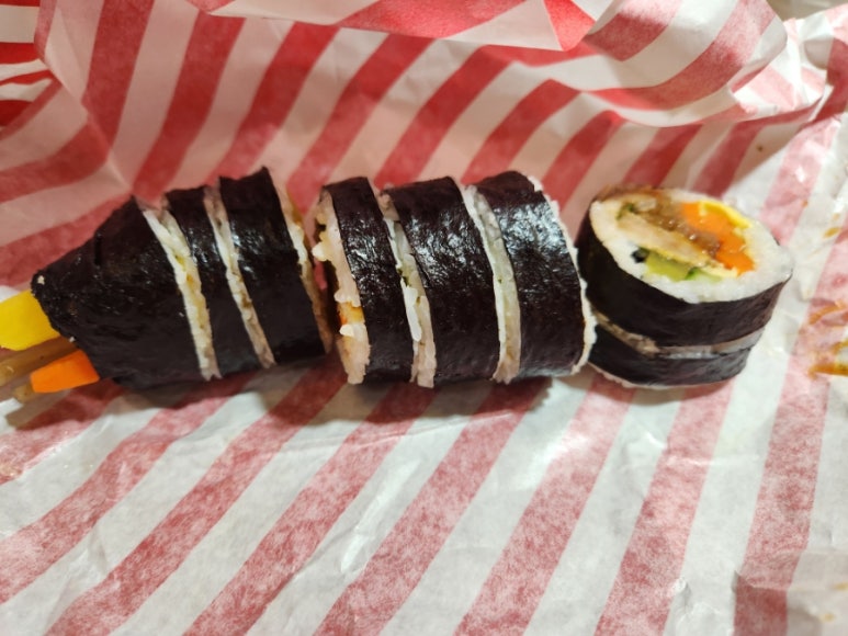올담김밥 이미지