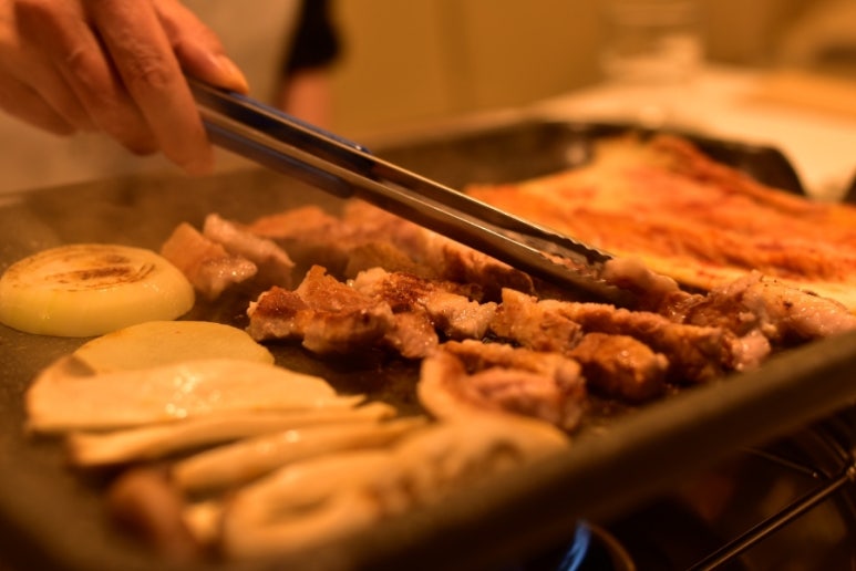 수수삼겹 이미지