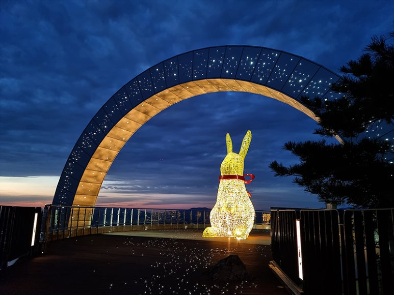 전망대 전경 포토존 이미지