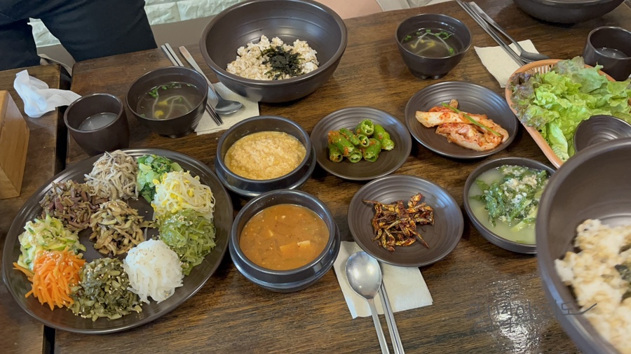 옥이보리밥 이미지