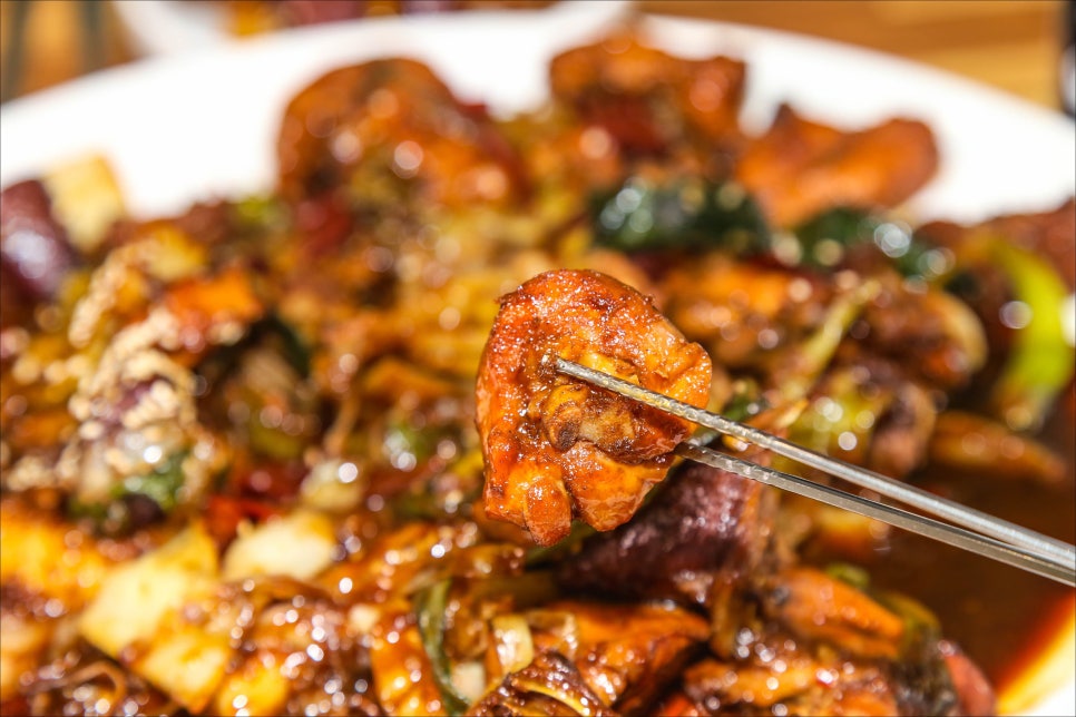 시골찜닭 이미지