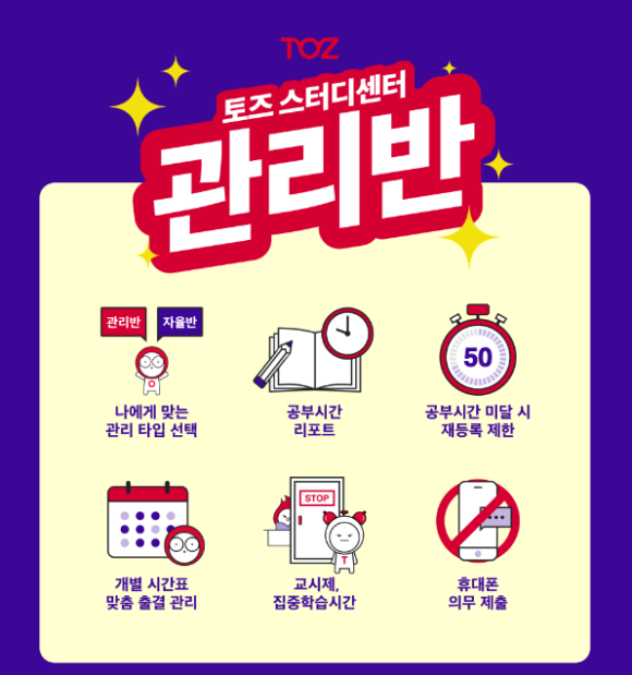 토즈스터디센터성덕독서실 이미지