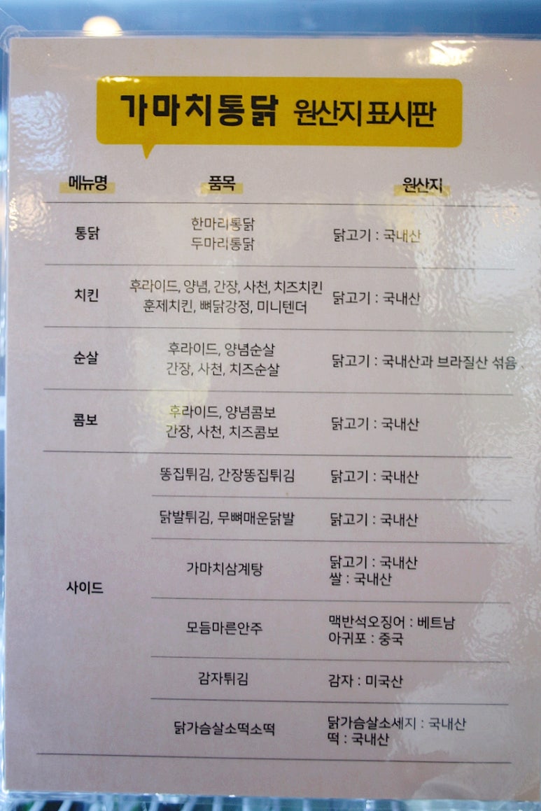 가마치통닭 동천점 이미지