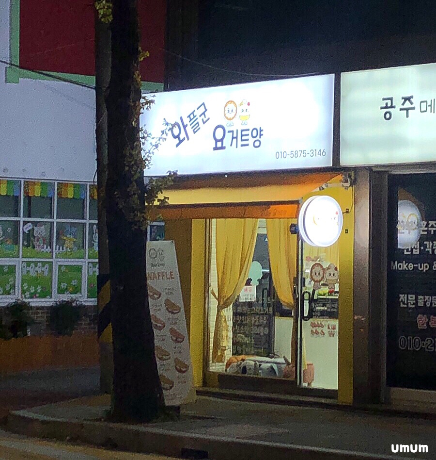 와플군 요거트양 이미지