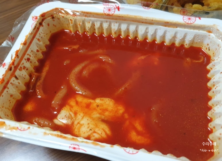 빨간자전거 떡볶이 이미지