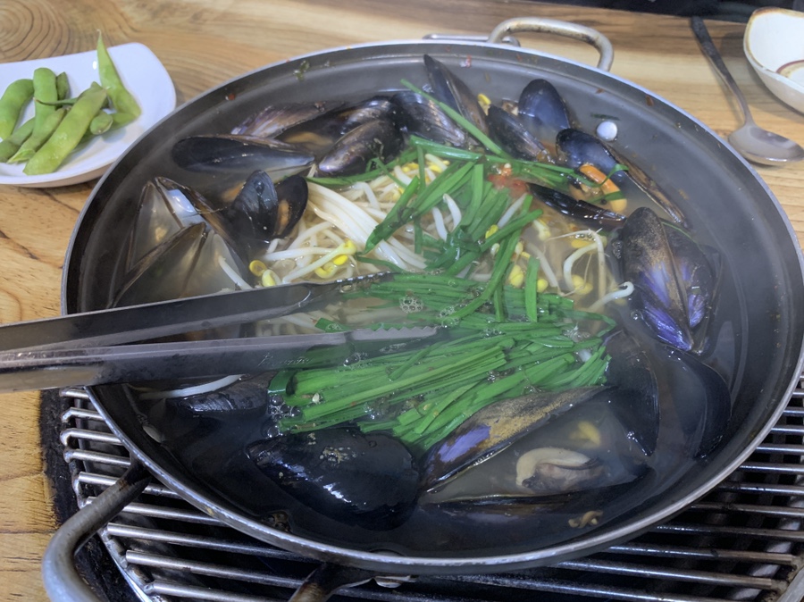수정조개구이 이미지