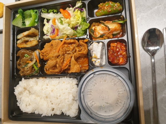 산들해 도시락과 반찬 이미지