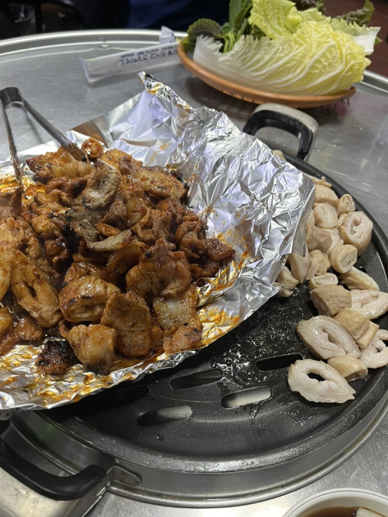 거꾸로석쇠불고기 이미지