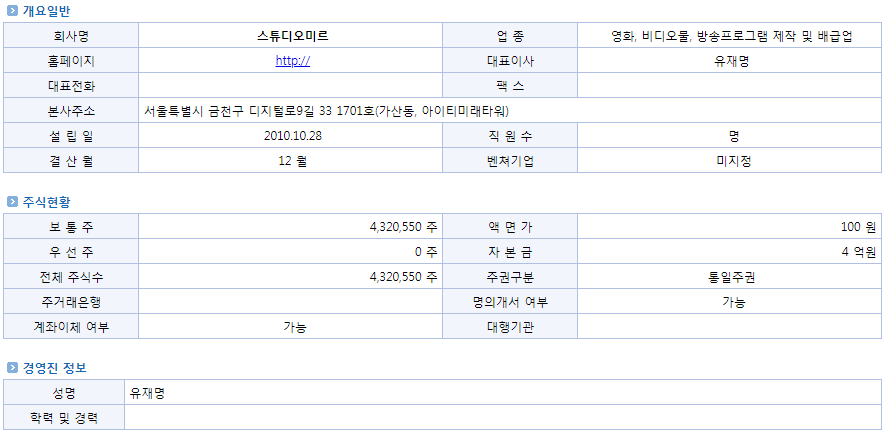 미르통상 이미지