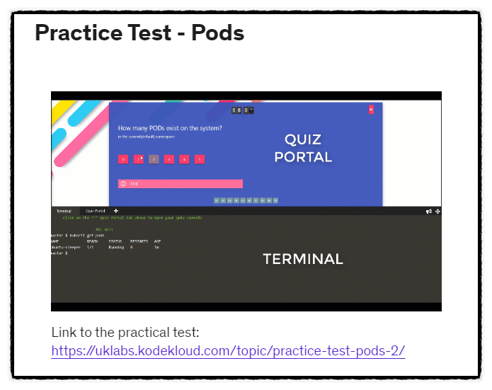 KodeKloud - CKA 시험 공부 사이트 , Udemy 유데미 강의 수강생은 무료 등록 및 practice test 연습 ...