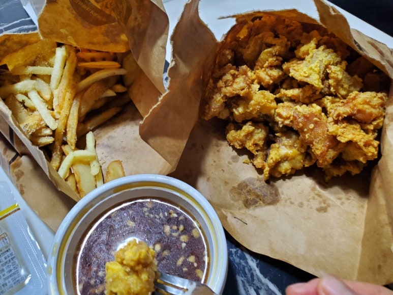 노랑통닭강동 이미지