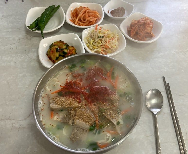 밀칼국수 이미지