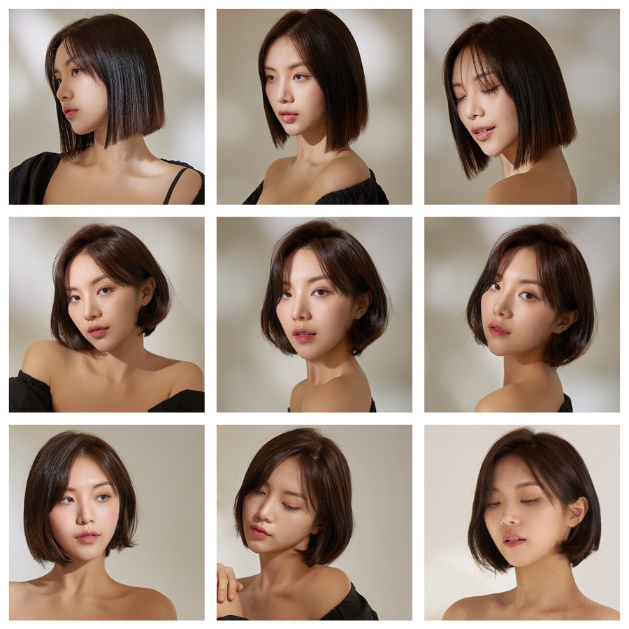 컷앤펌 미용실 이미지