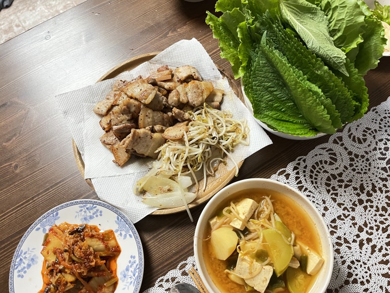 세븐업 삼겹살 이미지
