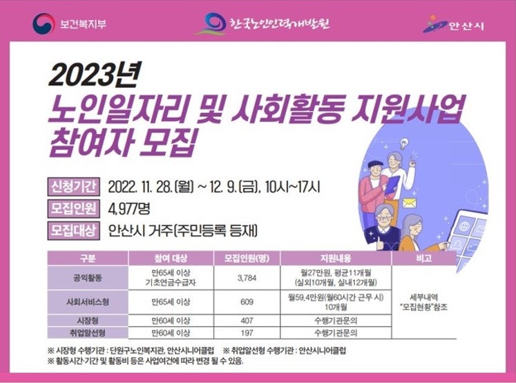 안산시니어클럽 이미지
