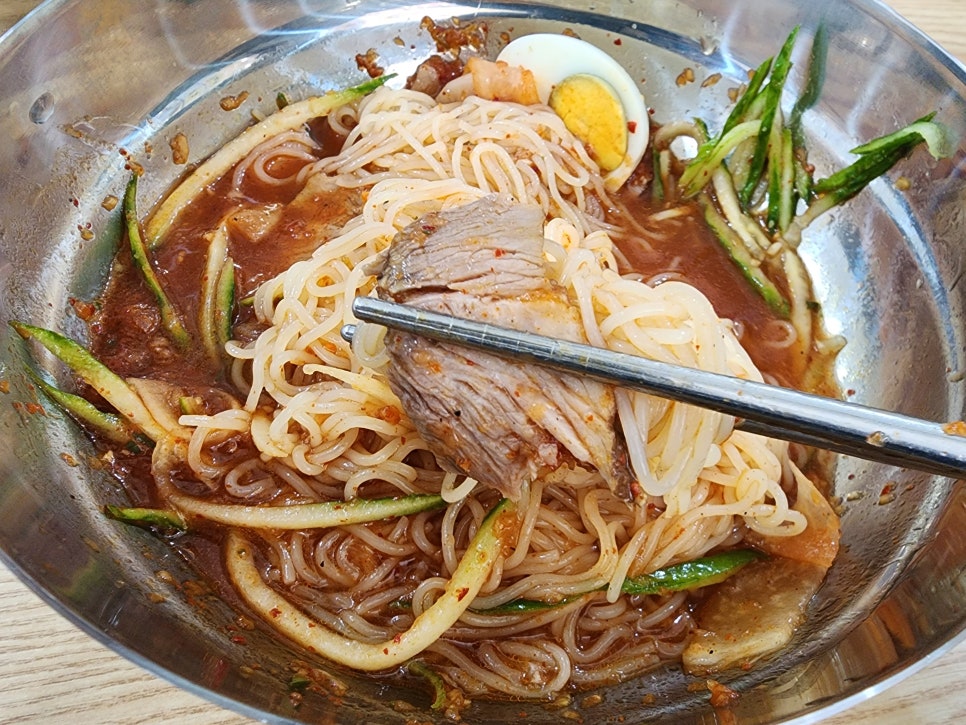 동래밀면 이미지