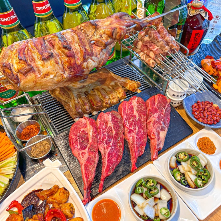 칭다오양꼬치 이미지