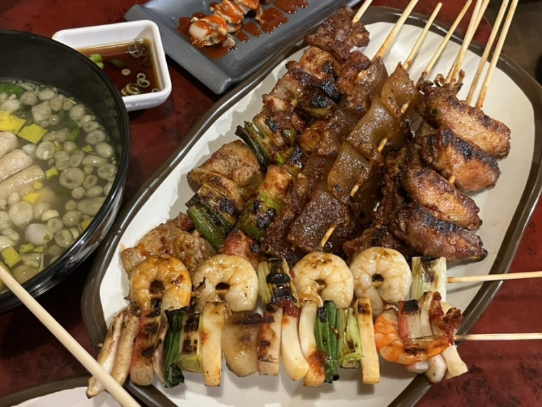 숯불직화꼬치바베큐 이미지