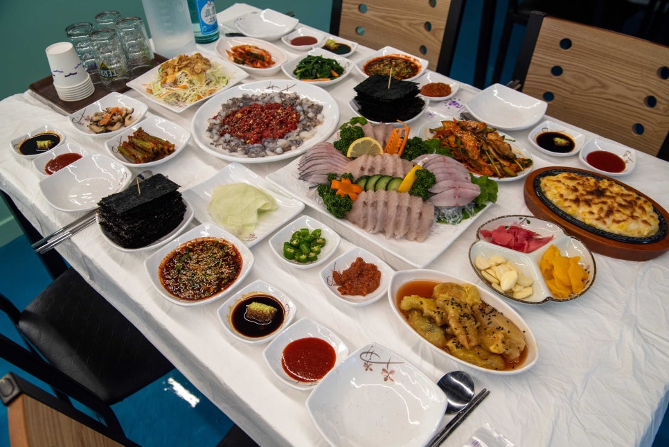 여수바다선어삼합 이미지
