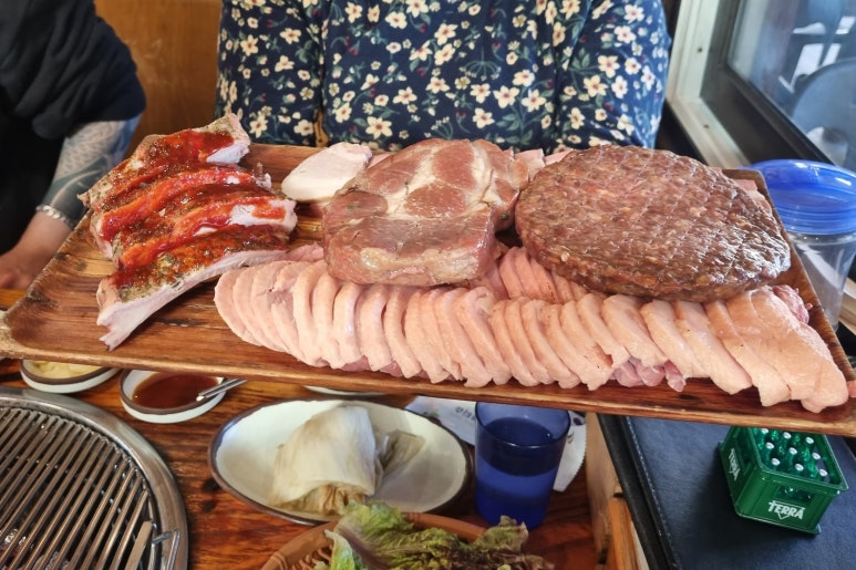 산장작구이 이미지