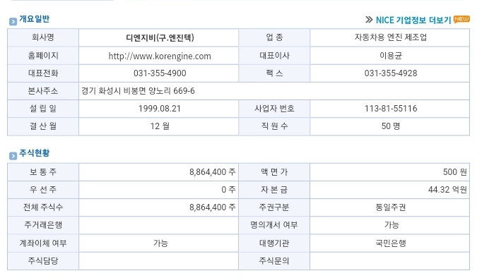 디엔지비 주식회사 이미지