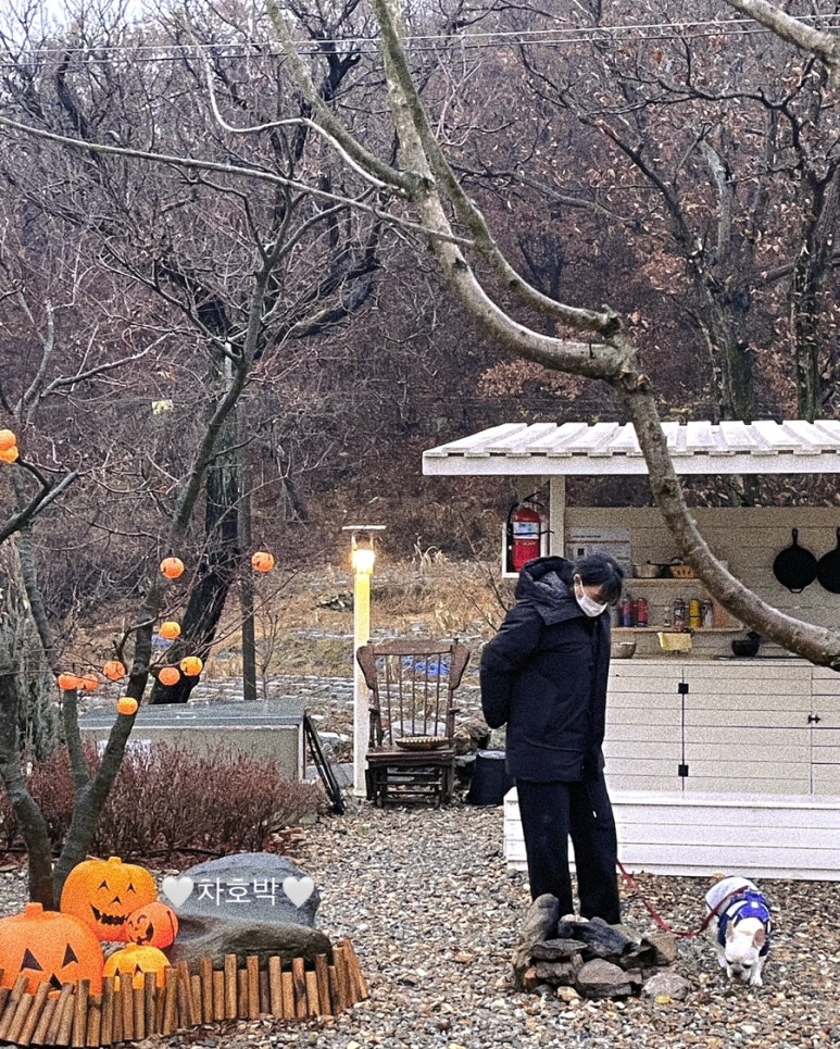 부싯돌 캠핑 이미지