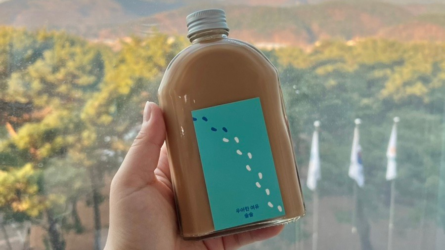 솔솔밀크티 이미지