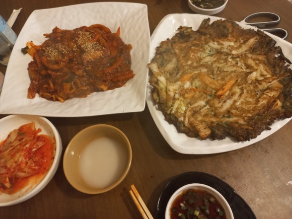 마약해물파전 이미지