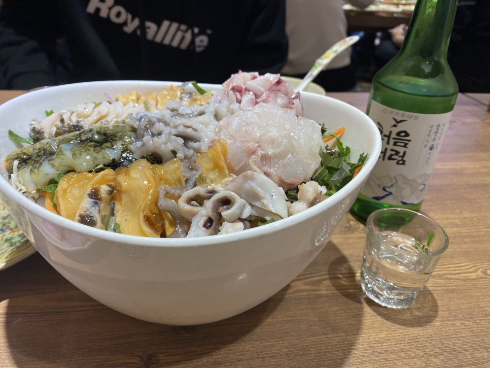 울릉도 물회 횟집 이미지