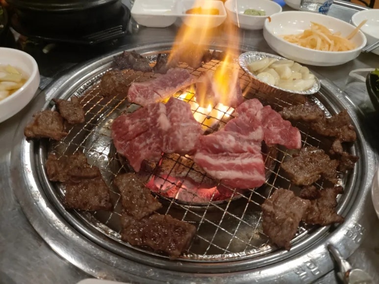 삼부자황제갈비살 이미지