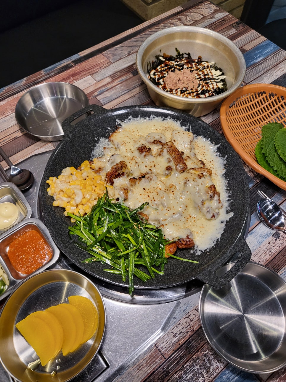 치즈삼겹살 이미지