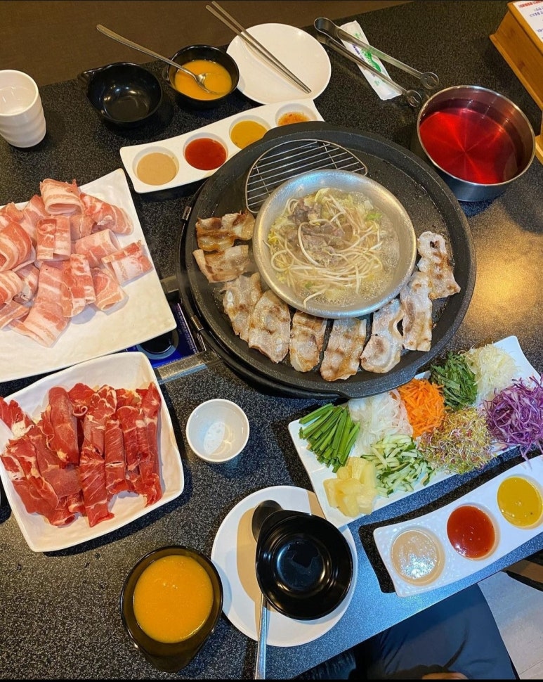 샤브쌈주머니 이미지