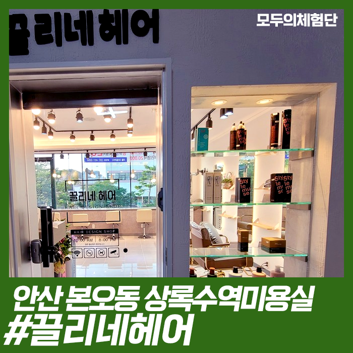 헤어끌리네 이미지