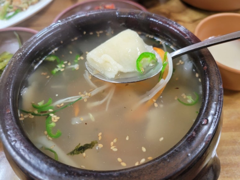 오가리수제비 이미지