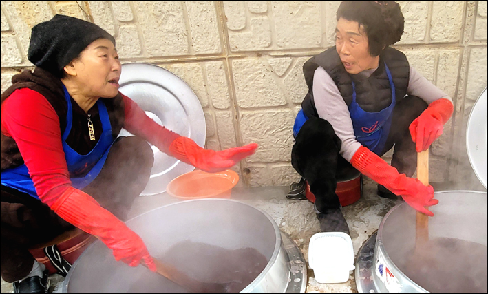 전통팥죽 이미지